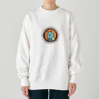 Andiamoのバードウォッチング（両面） Heavyweight Crew Neck Sweatshirt