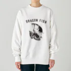 LITACREATIVEのアジアアロワナ Heavyweight Crew Neck Sweatshirt