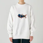 みぃ@新械生物の新械生物キンメダイ Heavyweight Crew Neck Sweatshirt