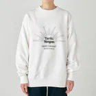 HENTEKORINの他力本願　 Heavyweight Crew Neck Sweatshirt