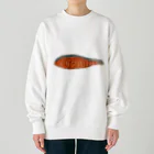 にゃあsama@減量中の銀鮭 Heavyweight Crew Neck Sweatshirt