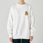 瑞兆の倫魁不羈　おにひゅうがの勝成様　文字なし Heavyweight Crew Neck Sweatshirt