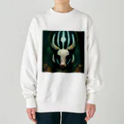 temple t-shirtshopのオカピの神様 Heavyweight Crew Neck Sweatshirt