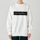 MANEKINEKOの『 ムキリョク 』 Heavyweight Crew Neck Sweatshirt