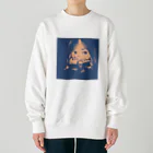 わたあめ食堂の毛玉ちゃん Heavyweight Crew Neck Sweatshirt