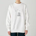 Ooonoshioのなんともいえない顔のアブラハムさん Heavyweight Crew Neck Sweatshirt