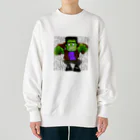 Hey! Kids KidsのHalloween Frankenstein Liam Fitzpatrick  Heavyweight Crew Neck Sweatshirt