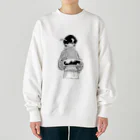 遠く静かな森の頬の虚無肉宣伝　2023年美少年展 Heavyweight Crew Neck Sweatshirt