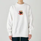 塩ラーメン🎬の塩ラーメンのグッズ Heavyweight Crew Neck Sweatshirt