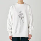 maikiのsimple flower Heavyweight Crew Neck Sweatshirt