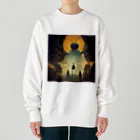 temple t-shirtshopのアリの神様 Heavyweight Crew Neck Sweatshirt