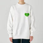 F & E のFishing Everyday Love green Heavyweight Crew Neck Sweatshirt