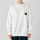 Weed(仮)のかえる Heavyweight Crew Neck Sweatshirt