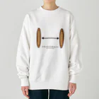 高堂玲/イラストの方のフランスパンのスパン Heavyweight Crew Neck Sweatshirt