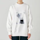 moimoi_50000cmのパーソナルコンピュータ水没クリオネ Heavyweight Crew Neck Sweatshirt