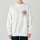 卯月まめのもふもふイラスト屋さんの2 Heavyweight Crew Neck Sweatshirt