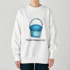 douguchanのバケツちゃん Heavyweight Crew Neck Sweatshirt