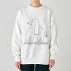 boorichanの堂々としてる犬 Heavyweight Crew Neck Sweatshirt