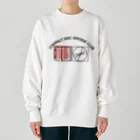 CDmanのCOMPACT DISC OMOIDE CLUB（PINK） Heavyweight Crew Neck Sweatshirt