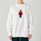 あかいむてきのあかいむてきのスキン Heavyweight Crew Neck Sweatshirt