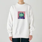 wanishopのドット絵かえるくん Heavyweight Crew Neck Sweatshirt