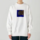 Akali_to_youのAkaliの深海魚シリーズ オニキンメミックス Heavyweight Crew Neck Sweatshirt