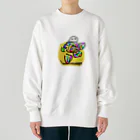 2gawaの夢ときぼうをのせて Heavyweight Crew Neck Sweatshirt