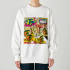 ヒロシオーバーダイブのタダほど高いものはない Heavyweight Crew Neck Sweatshirt