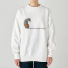 studio momoの犬は最愛の友人です Heavyweight Crew Neck Sweatshirt