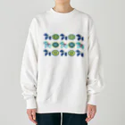 たま屋のダーラナホース　蒼、空色 Heavyweight Crew Neck Sweatshirt