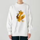 kocoon（コクーン）の計画を練るキツネ Heavyweight Crew Neck Sweatshirt