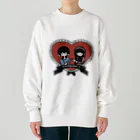 駄犬のらぶふぉ〜えば〜 Heavyweight Crew Neck Sweatshirt