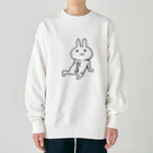 美女木小学校！のだらけるうさぎ。 Heavyweight Crew Neck Sweatshirt