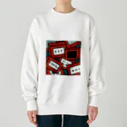 YONN!!のてれび Heavyweight Crew Neck Sweatshirt