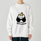 ramuramu05のねこむすび(天) Heavyweight Crew Neck Sweatshirt