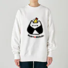 ramuramu05の(背景なし)ねこむすび(天) Heavyweight Crew Neck Sweatshirt