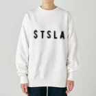 投資服専門店Reeveの$TSLAティッカーロゴTシャツandトレーナー Heavyweight Crew Neck Sweatshirt