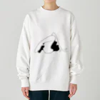 P≠Mの【曲線シリーズ_01】MIDNIGHT Heavyweight Crew Neck Sweatshirt