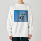 旅するナースのひつじの赤ちゃん モンモン Heavyweight Crew Neck Sweatshirt