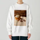 rukamoのカップケーキ🧁 Heavyweight Crew Neck Sweatshirt