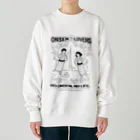 温泉グッズ@ブーさんとキリンの生活のONSEN LOVERS Heavyweight Crew Neck Sweatshirt