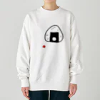 ぷにSHOPの梅干し君脱走 Heavyweight Crew Neck Sweatshirt