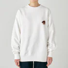 舞妓グッズ専門店『オツボネーズ』のあやこねえさん（ワンポイント） Heavyweight Crew Neck Sweatshirt