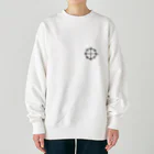 puikkoのカタカムナ　ヤタノカカミ（ワンポイント） Heavyweight Crew Neck Sweatshirt