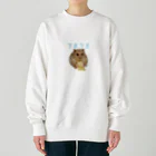 emureraのうまうまハムちゃん Heavyweight Crew Neck Sweatshirt