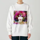 💖宇宙整体♪🌈♪こころからだチャンネル♪💖のuniversalPrincess エミリア　あーよかった Heavyweight Crew Neck Sweatshirt