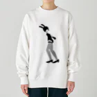 富羽彩絵の兎年　バニー網タイツ　ストッキング脚足フェチ　sm　Fishnet tights Heavyweight Crew Neck Sweatshirt