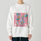 百合花のSpring Heavyweight Crew Neck Sweatshirt