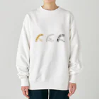 いきものや　のの（別館）のあなごにょろにょろ Heavyweight Crew Neck Sweatshirt