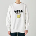 putikoのビール好きだよ！ Heavyweight Crew Neck Sweatshirt